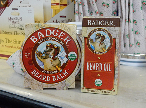 Beard oil and balm