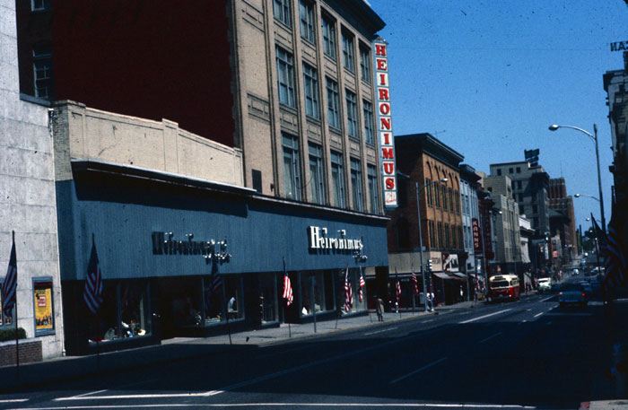 Heironimus store in Downtown Roanoke, circa 1960s.