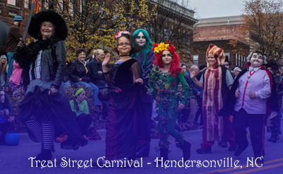 Treat Street Carnival in Hendersonville