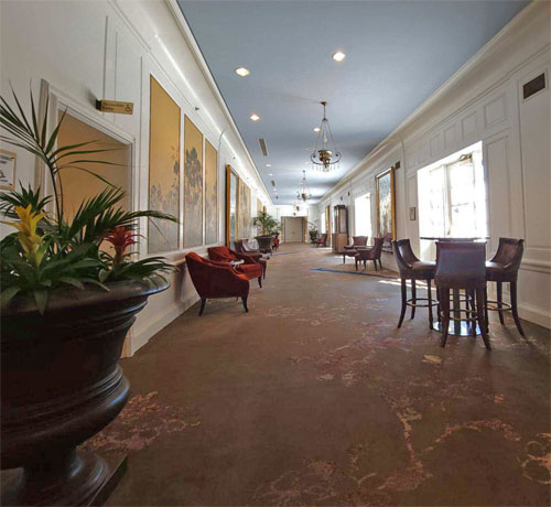 Hotel Roanoke Hallway