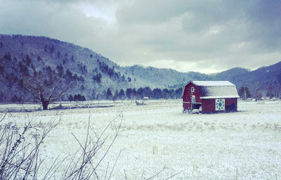 Barn in a conservation easement in Valle Crucis