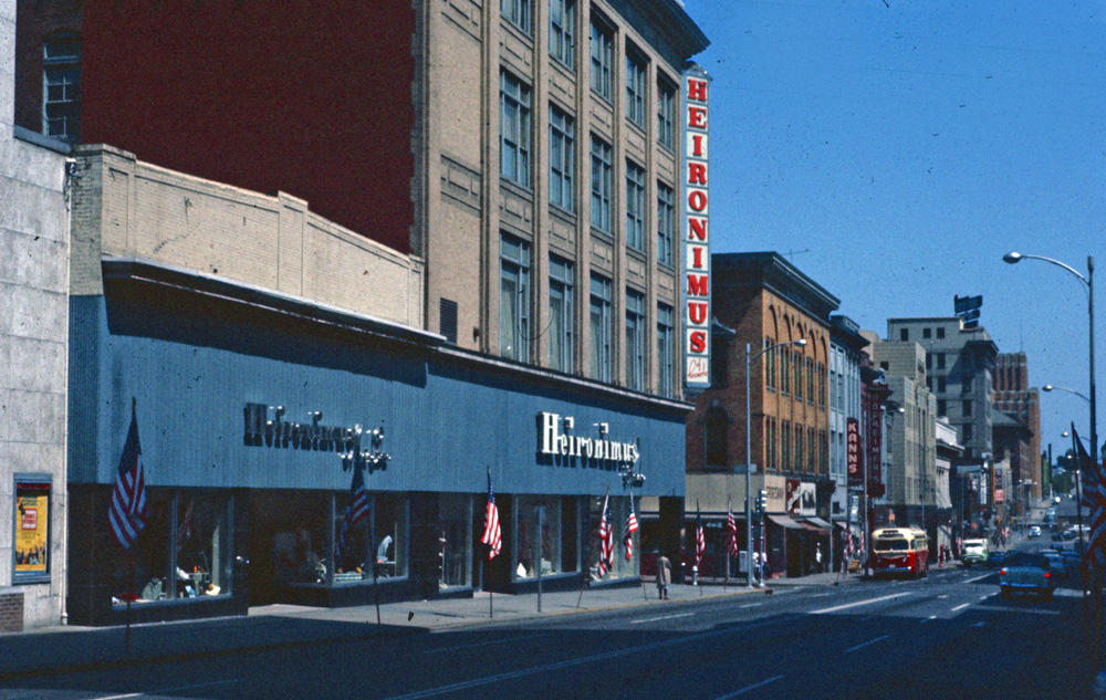Heironimus Building in the 1960s