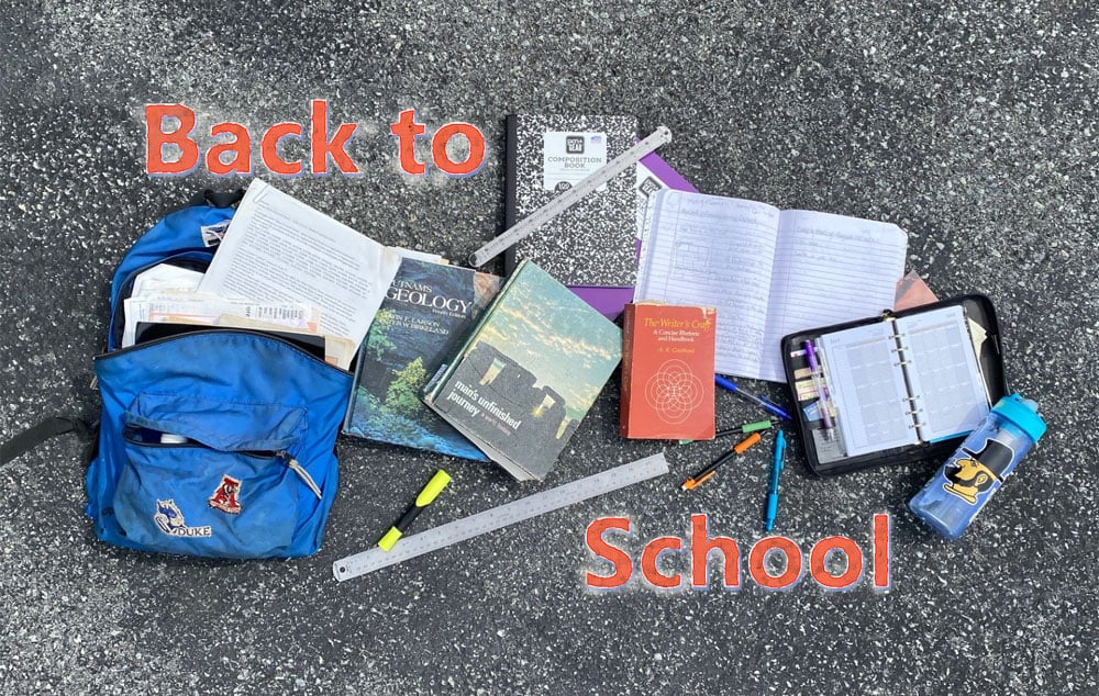 It's time to head back to school