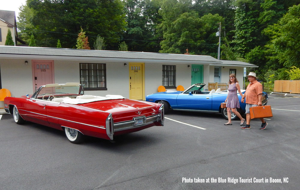 A retro stay at the Blue Ridge Tourist Court in Boone, NC