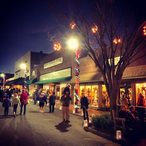 A Night Before Christmas in Downtown Waynesville