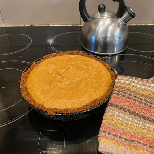 Pumpkin Pie in a Skillet