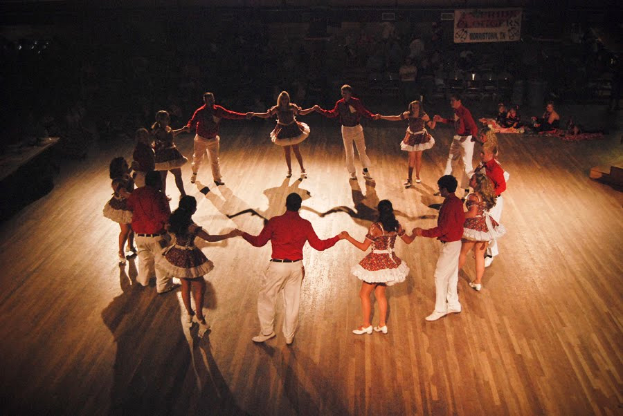 Clogging at The Stompin' Ground in Maggie Valley
