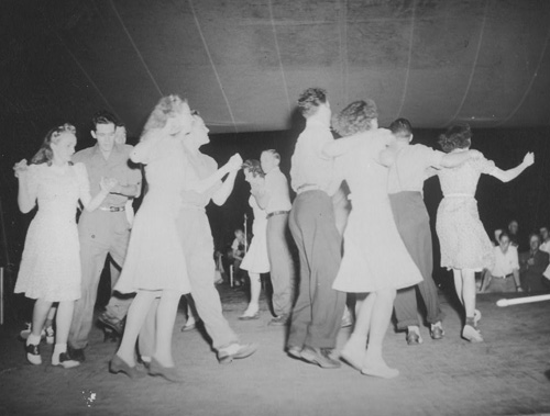 The Soco Gap Dancers, photo from the Library of Congress