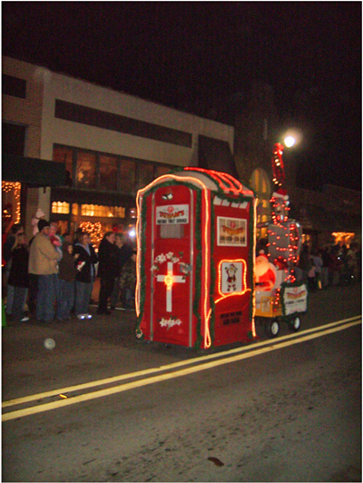 Waynesville holiday parade