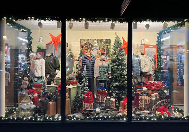 Mast Store Winston-Salem's Christmas Windows