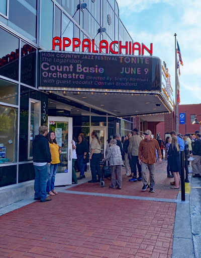Appalachian Theatre in Downtown Boone