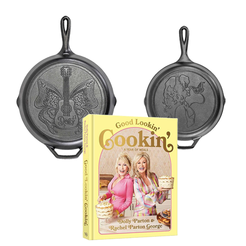 Dolly Parton Skillets and Cookbook