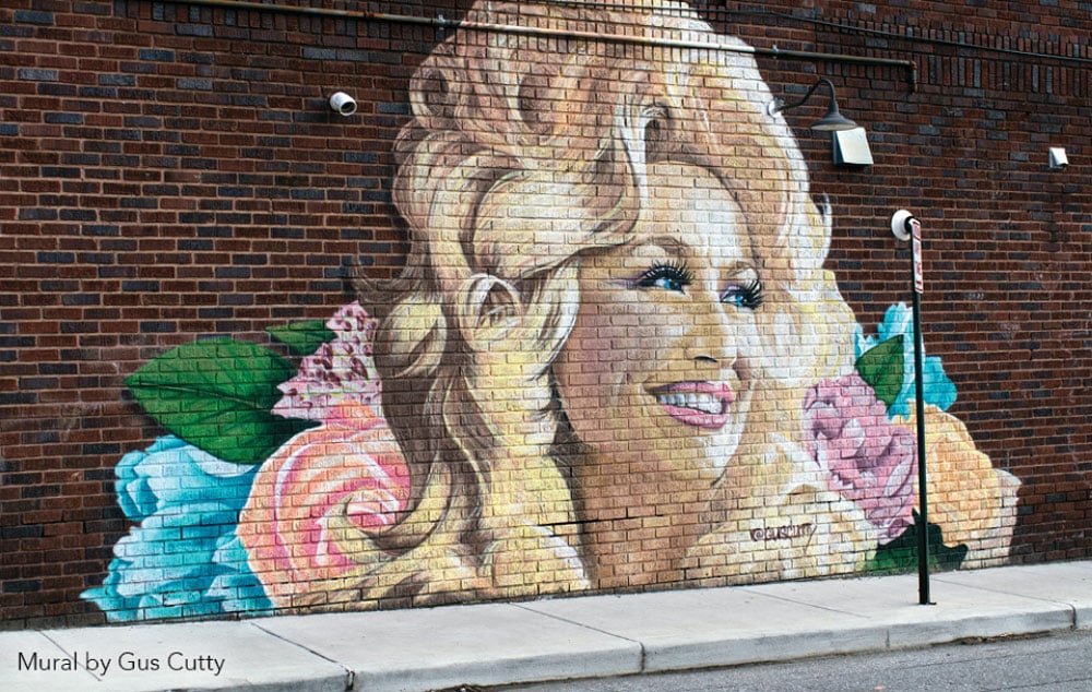Dolly Parton Mural