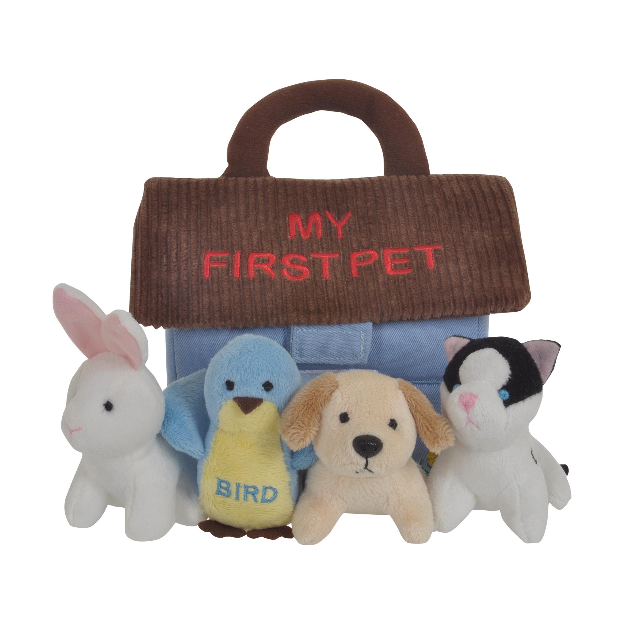 Plush Animals with Sound ebba My First Pet Carrier