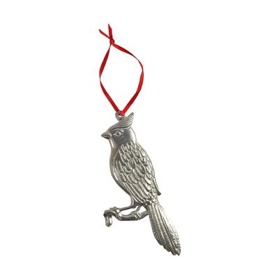 Pewter Cardinal Ornament