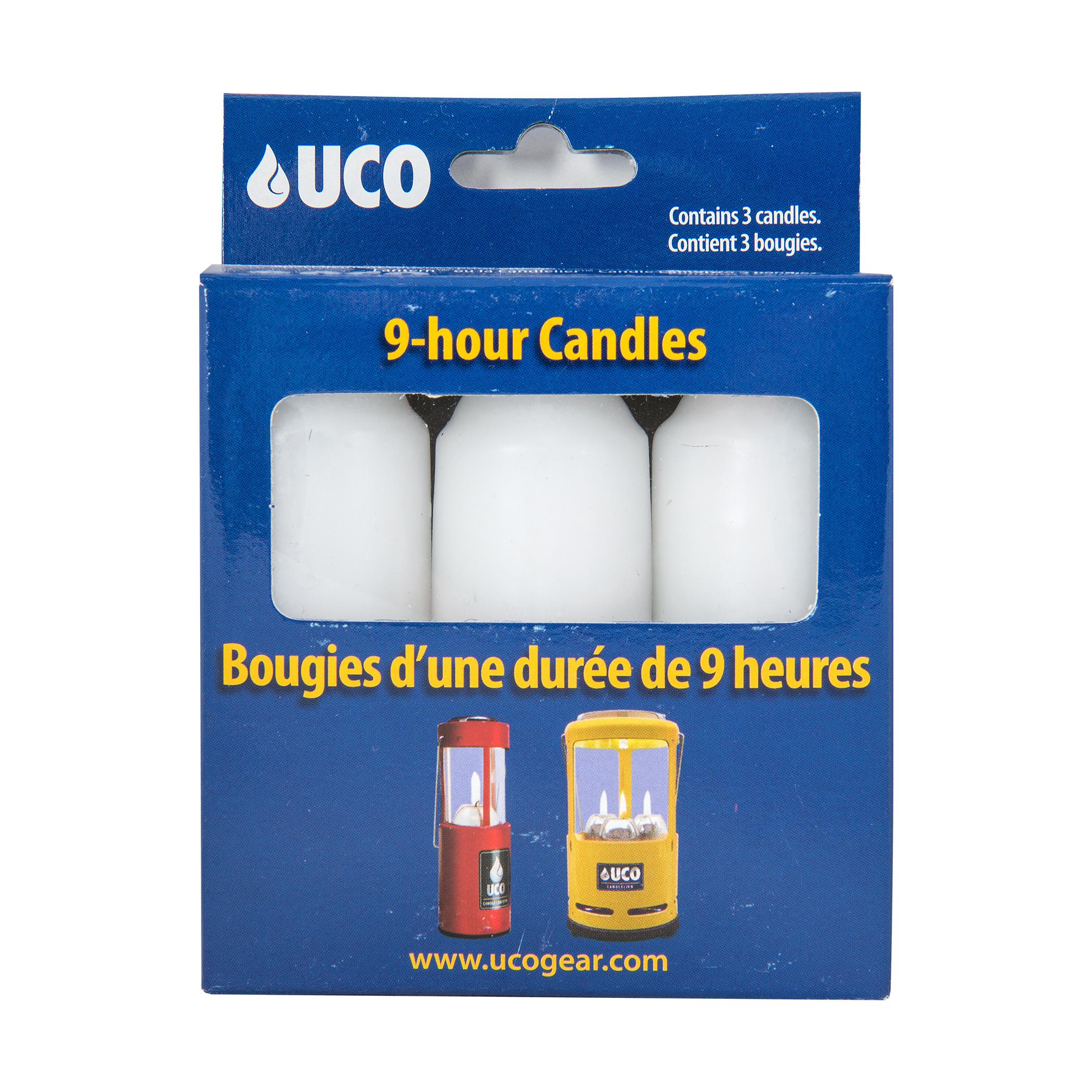 UCO Original Candle Lantern Value Pack with 3 Candles and Storage Bag L-A-VPUCO