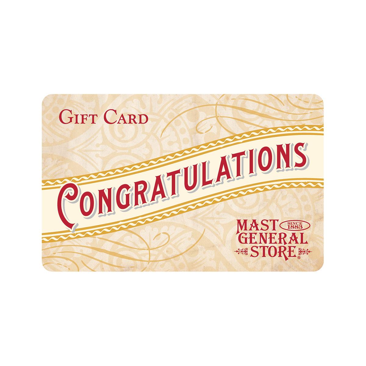  Mast General Store Gift Card