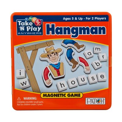 Magnetic Hangman Game Tin