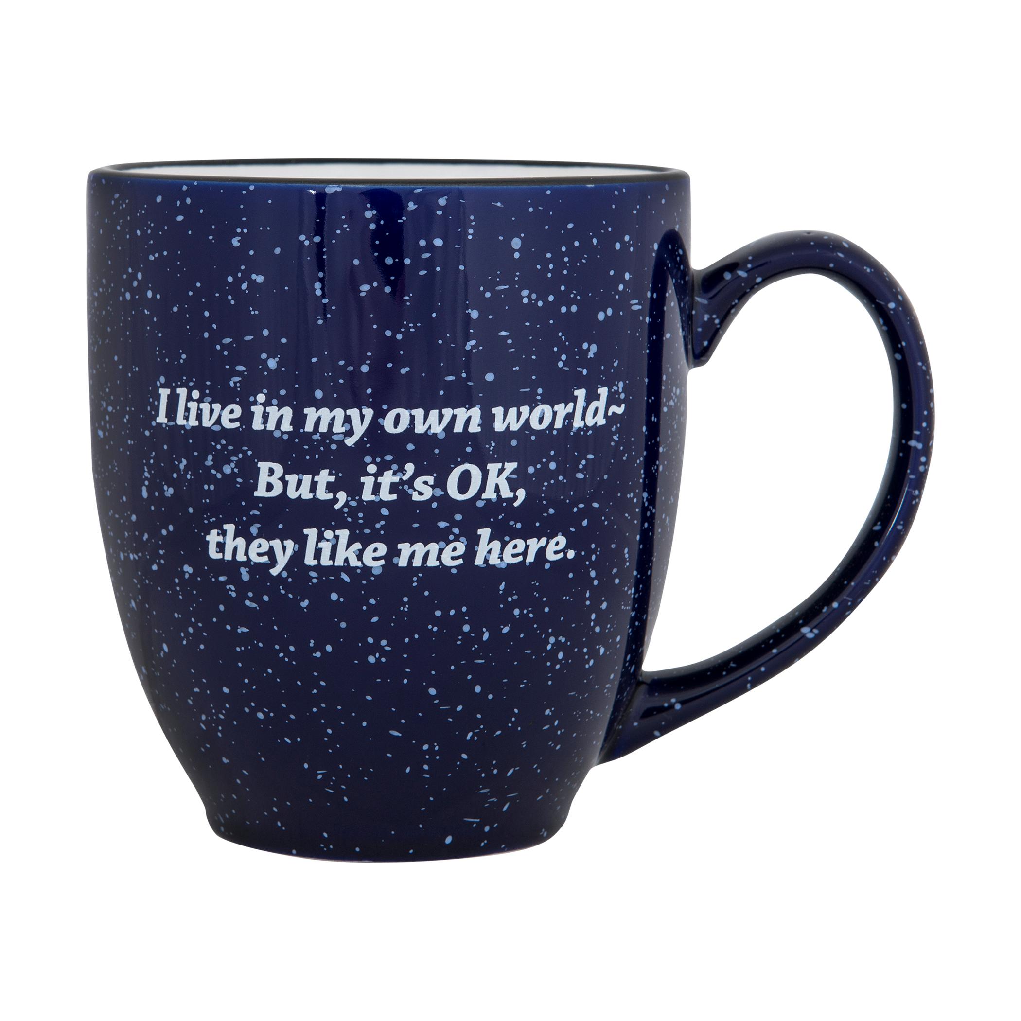  Mast General Store I Live In My Own World Quote Mug
