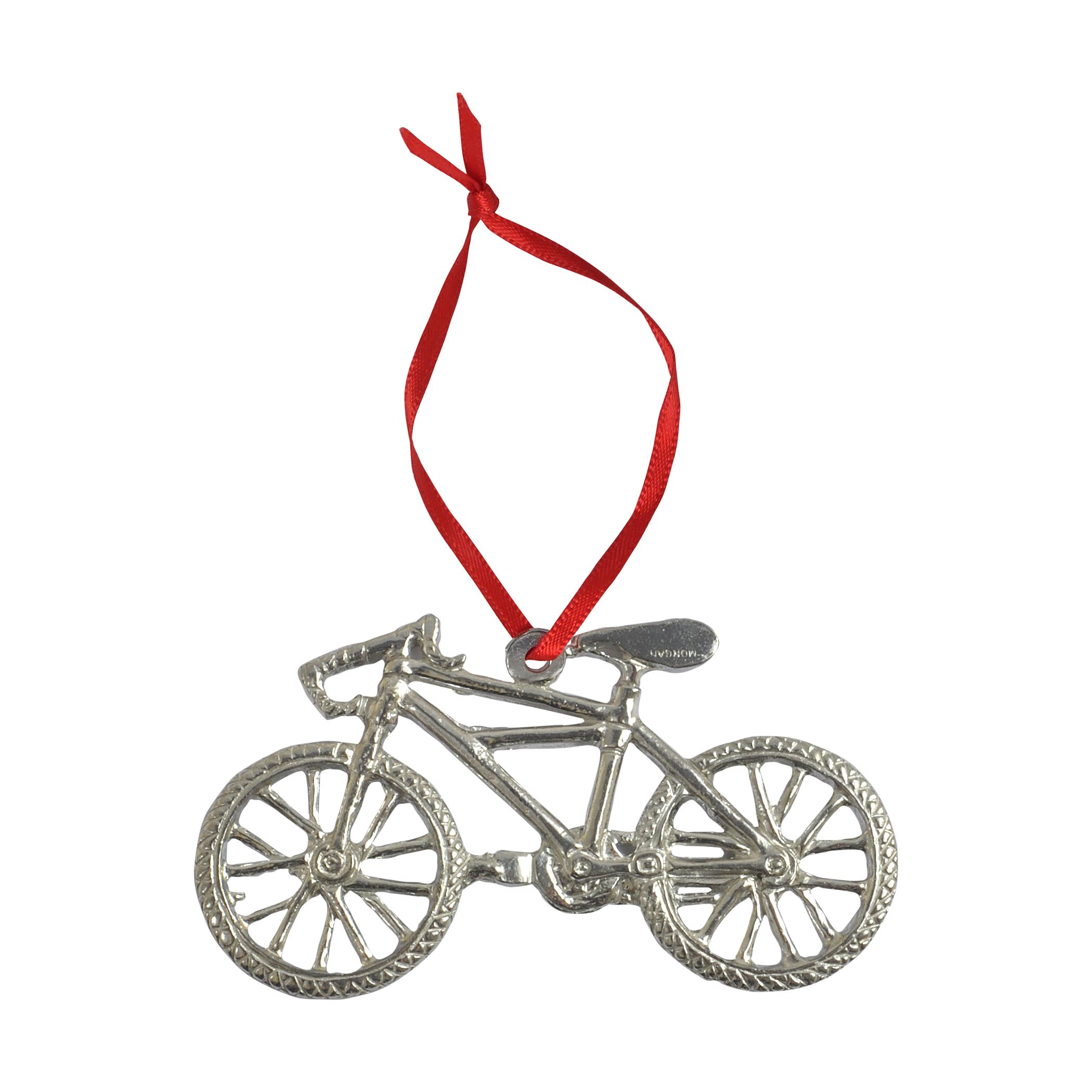  Pewter Bicycle Ornament