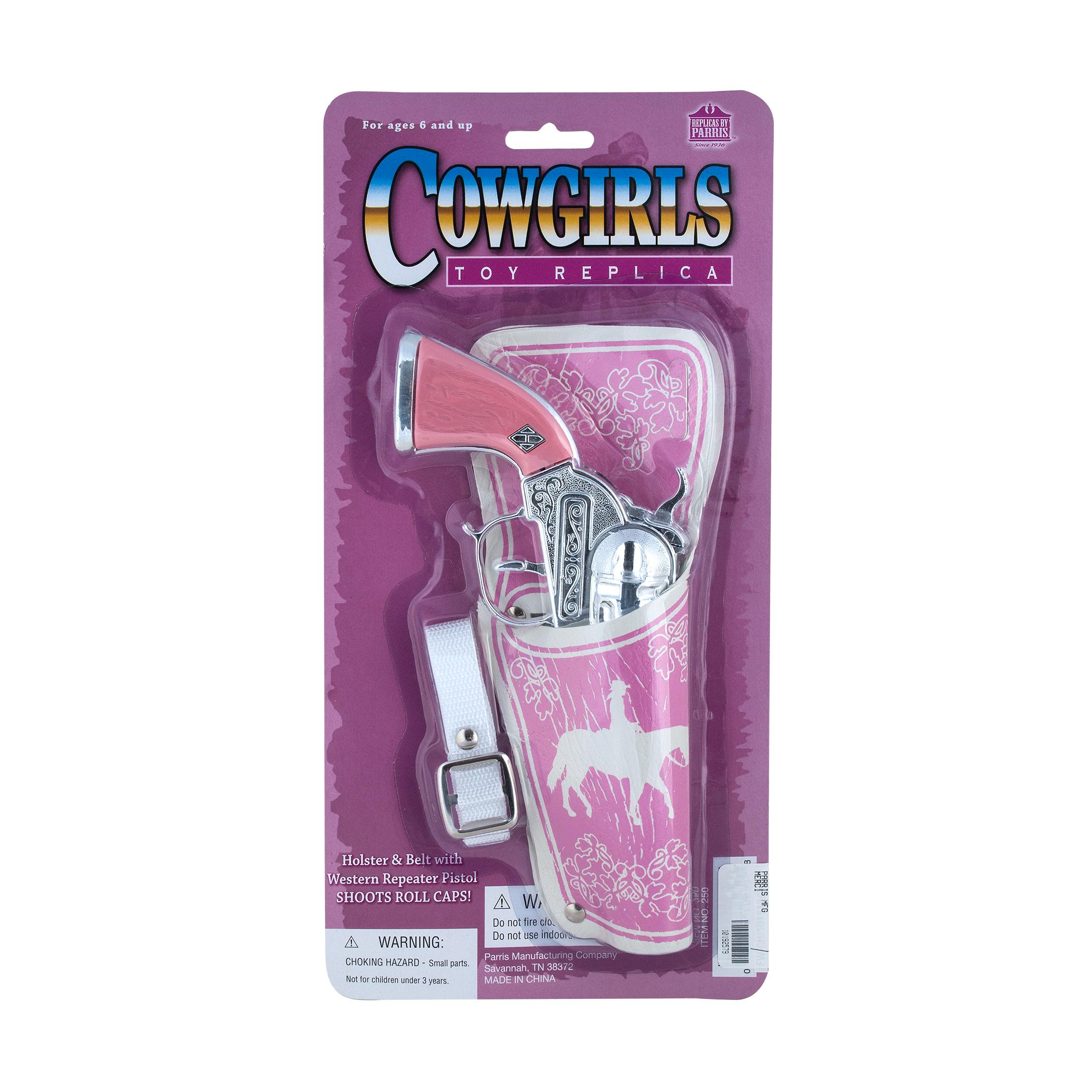  Cowgirl Toy Pistol Set