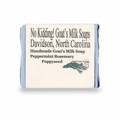 Peppermint Rosemary Poppyseed Goat's Milk Soap