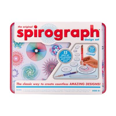 Spirograph Design Set in Collectible Tin