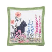 Spiced Mug Mat: CAT_FLOWERS