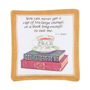 Spiced Mug Mat: TEA_BOOK