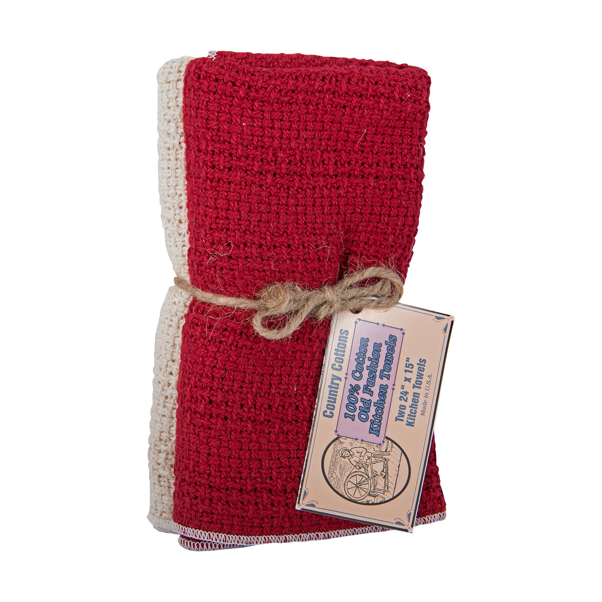 Country Cottons:: made in USA 100% cotton dishcloths and kitchen towels--high  quality