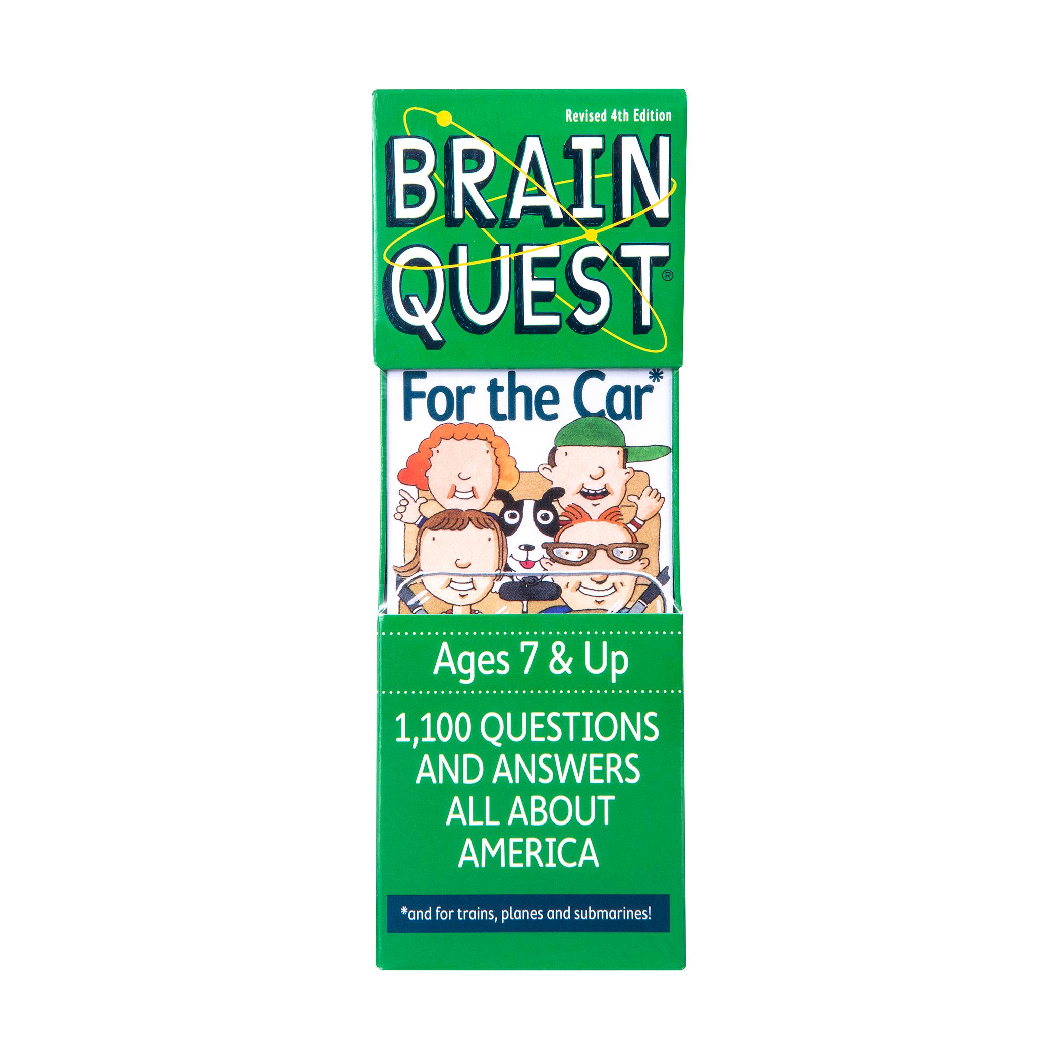  Brain Quest For The Car Trivia Game
