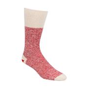 Red Heel Socks: RED