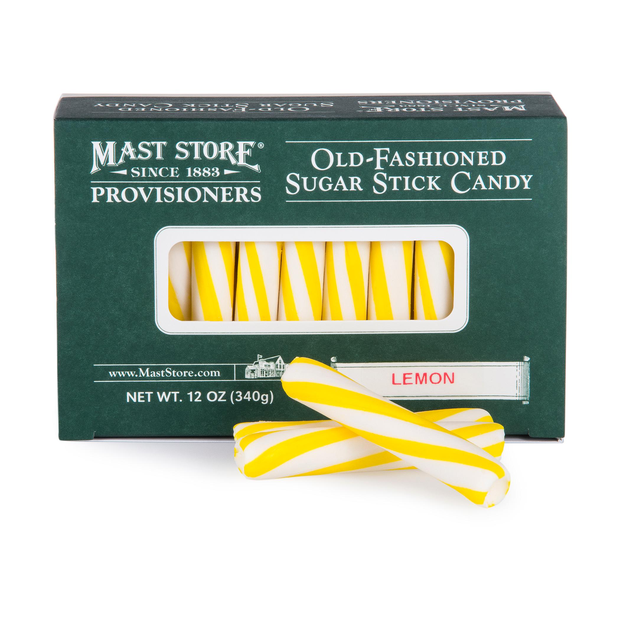  Mast Store Provisioners Lemon Old- Fashioned Sugar Stick Candy