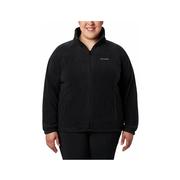 Women's Benton Springs Full Zip Fleece Jacket - Curvy: BLACK