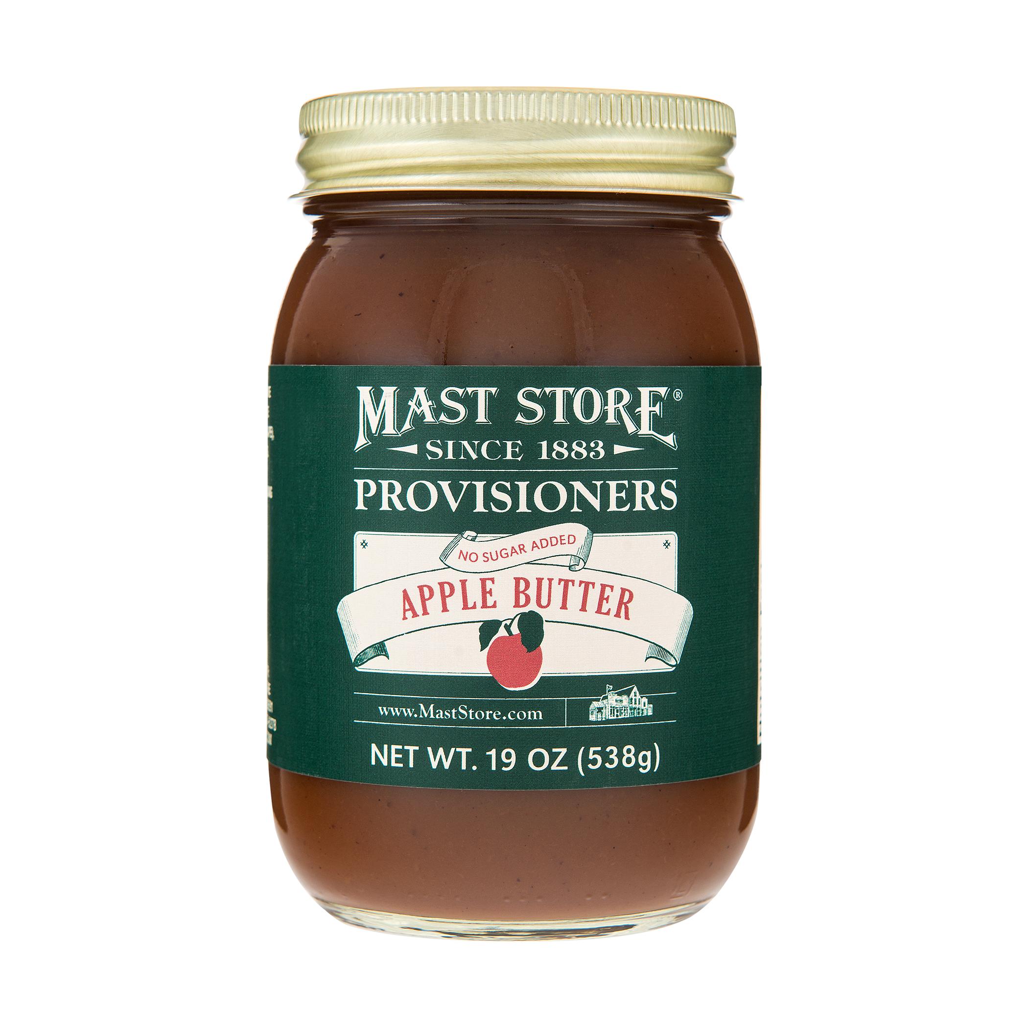  Mast Store Provisioners Apple Butter - No Sugar Added - Pint