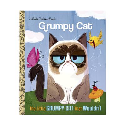 A Little Golden Book - The Little Grumpy Cat that Wouldn't