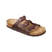 Women's Florida Soft Footbed Sandals: BROWN