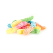 Sour Mini Neon Worms Candy - 1 lb.