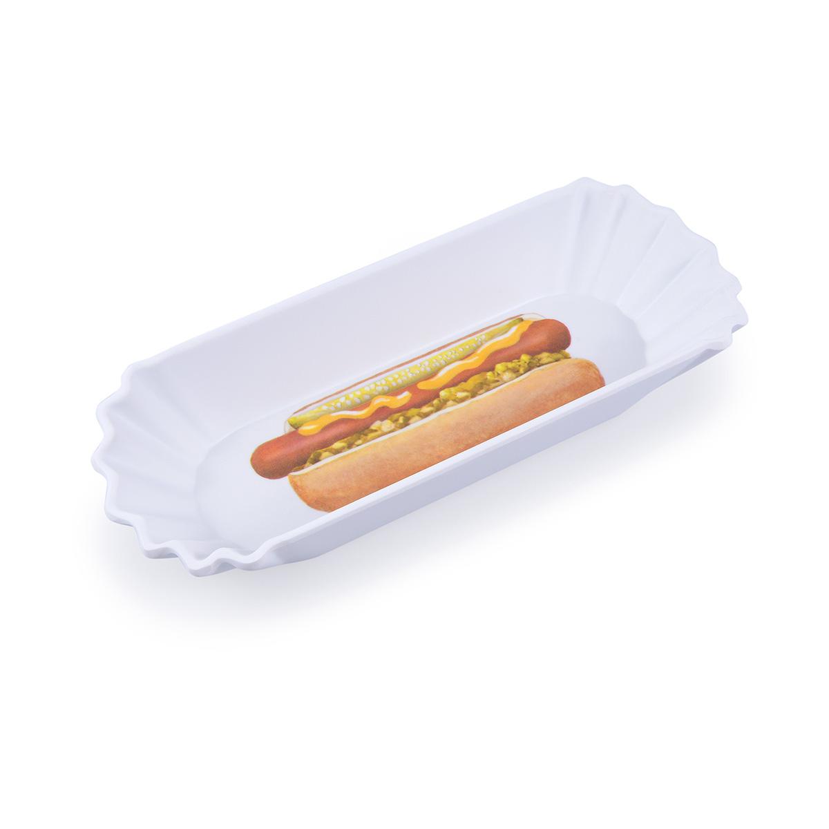 Melamine Picnic Hot Dog Tray