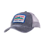 Mast Store Outfitters Logo Dashboard Trucker Hat: BLK_GREY_TRUCKER