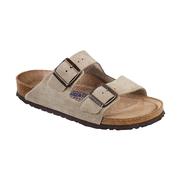 Women's Arizona Soft Footbed Sandals: BROWN
