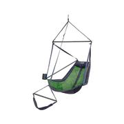 Lounger Hanging Chair: LIME2CHARCOAL