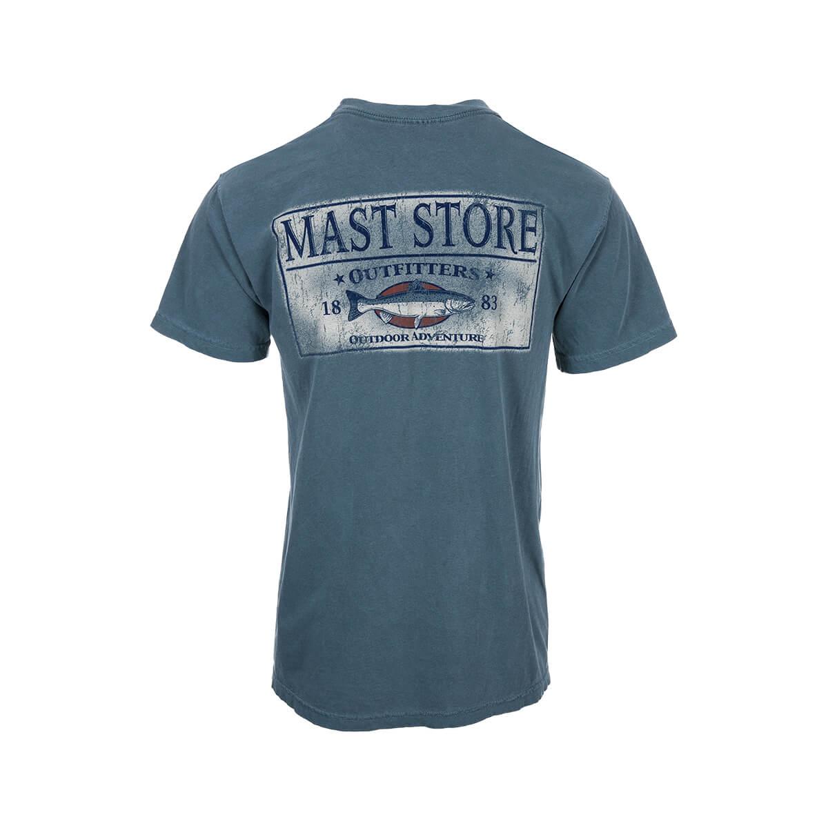  Mast Store Outfitters Trout Short Sleeve T- Shirt