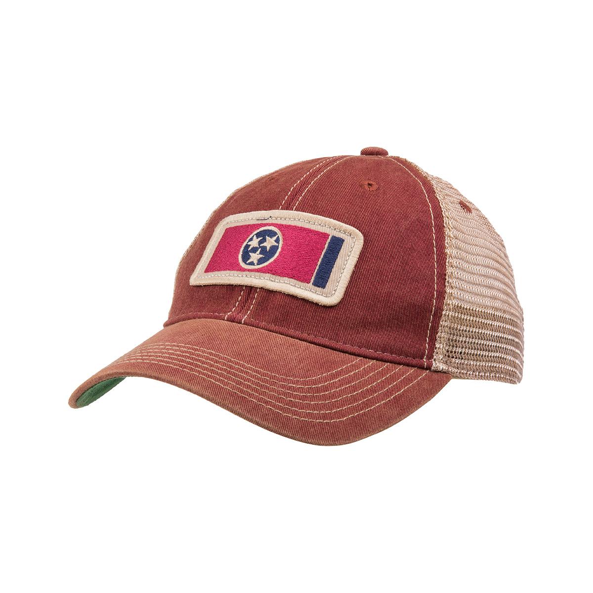 LEGACY HATS | Tennessee Flag Cardinal Trucker Hat