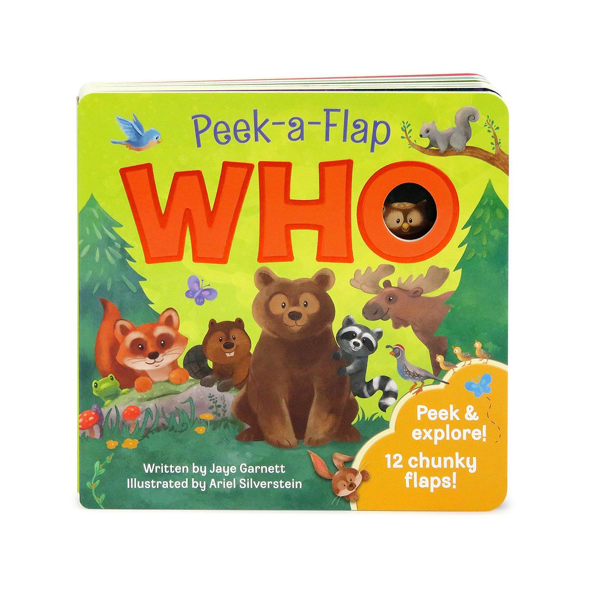  Who : Peek- A- Flap Board Book