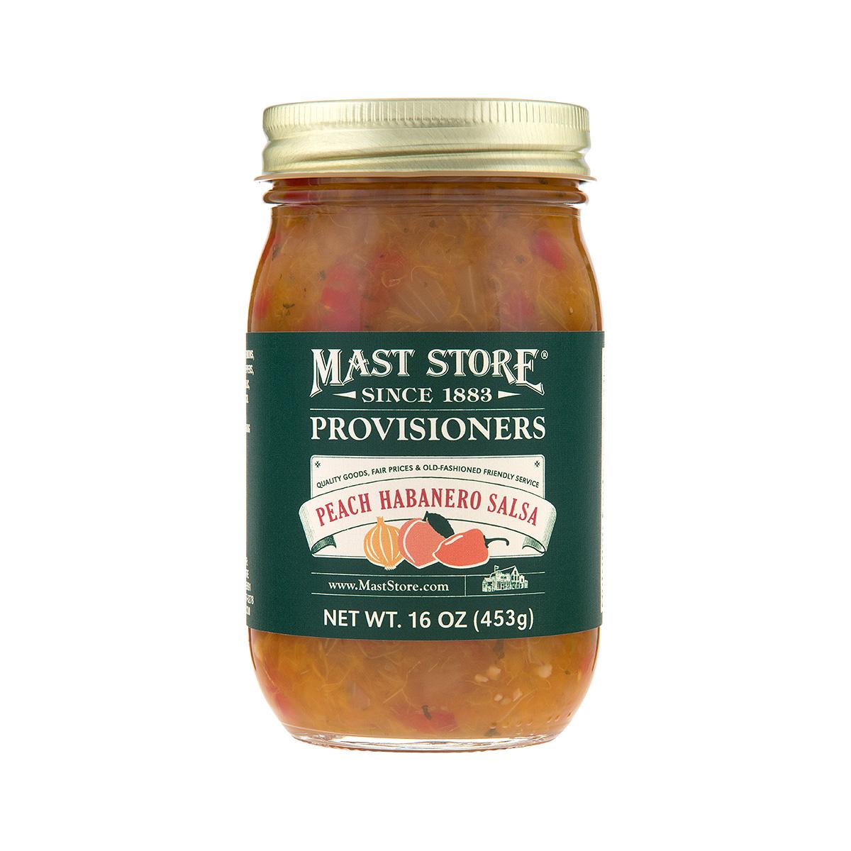  Mast Store Provisioners Peach Habanero Salsa