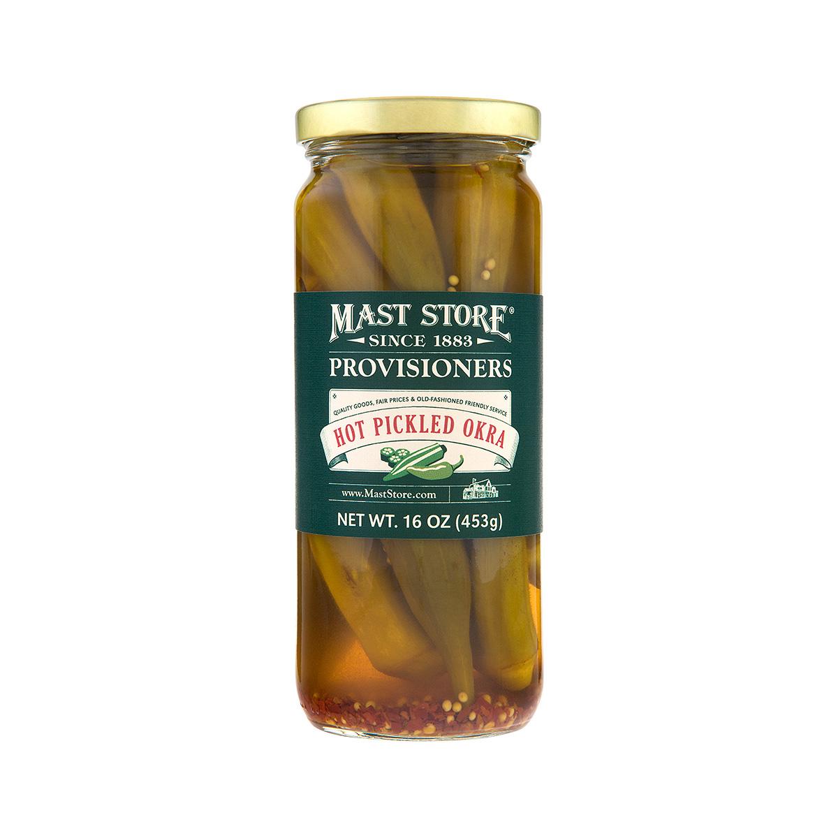  Mast Store Provisioners Hot Pickled Okra