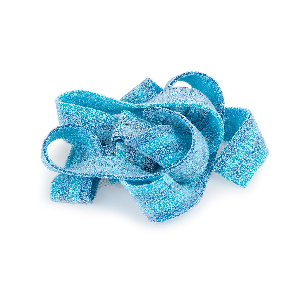  Blue Raspberry Sour Power Belts Candy - 1 Lb.