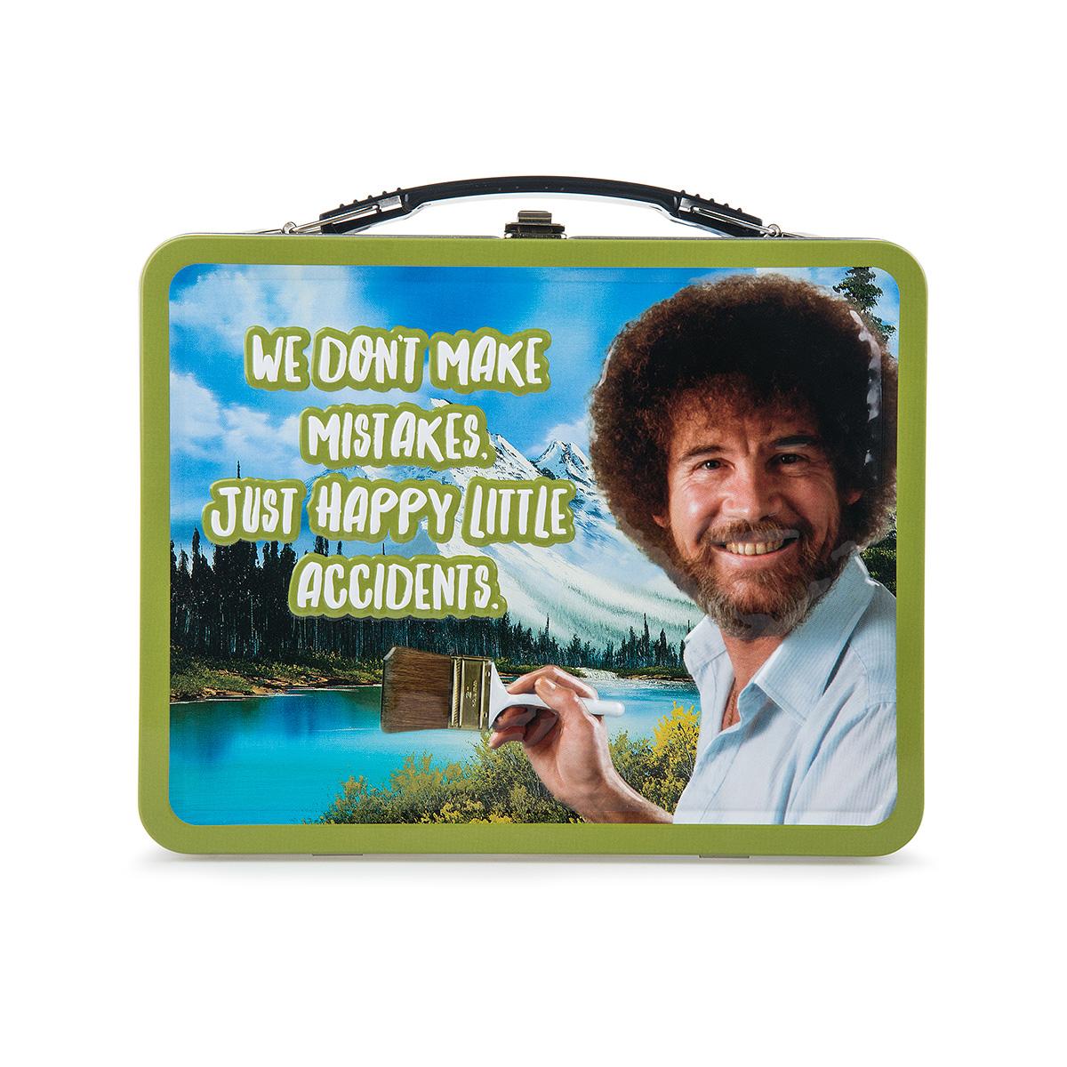 Tin Box Bob Ross Happy Accidents