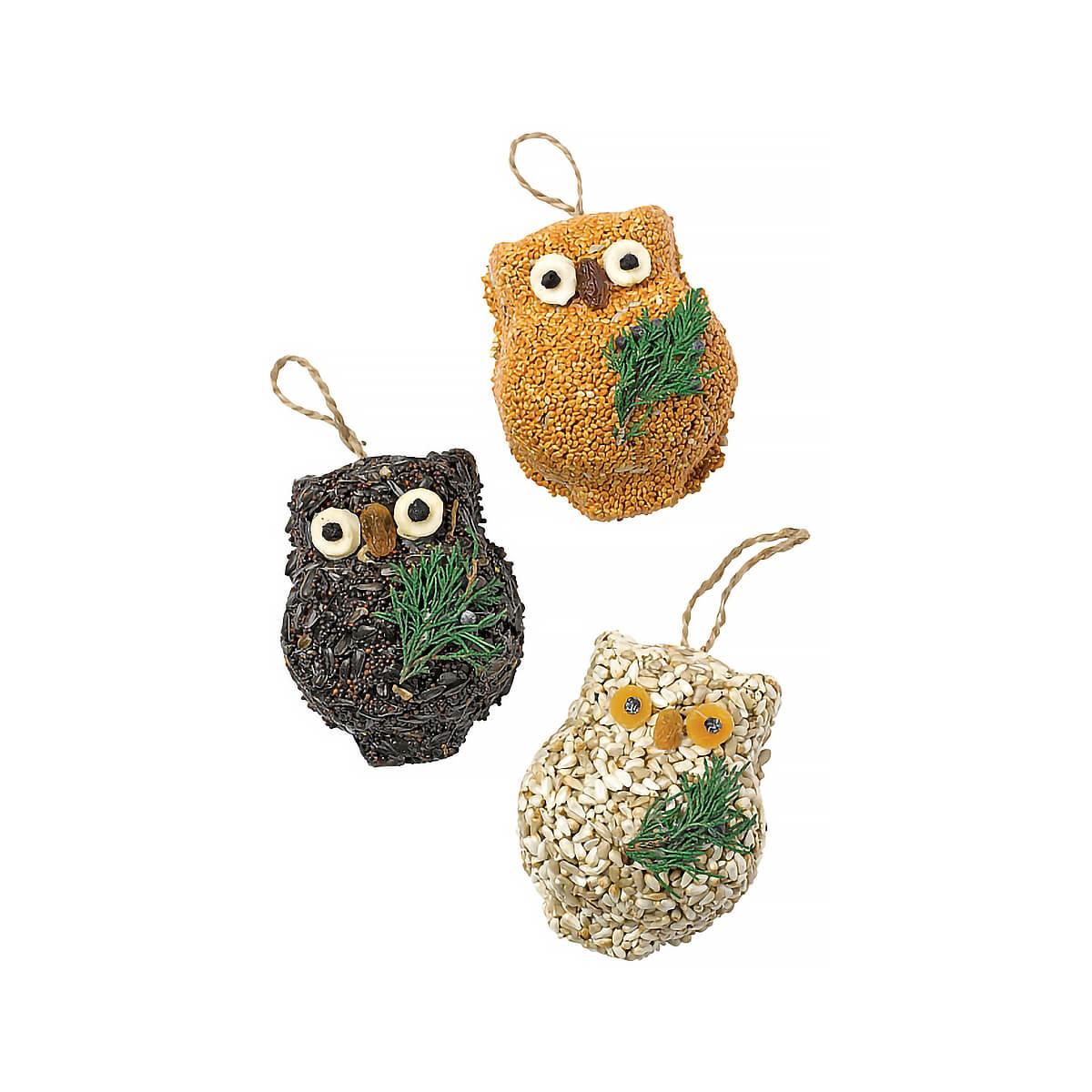  Ollie The Owl Ornament - 3 Pack